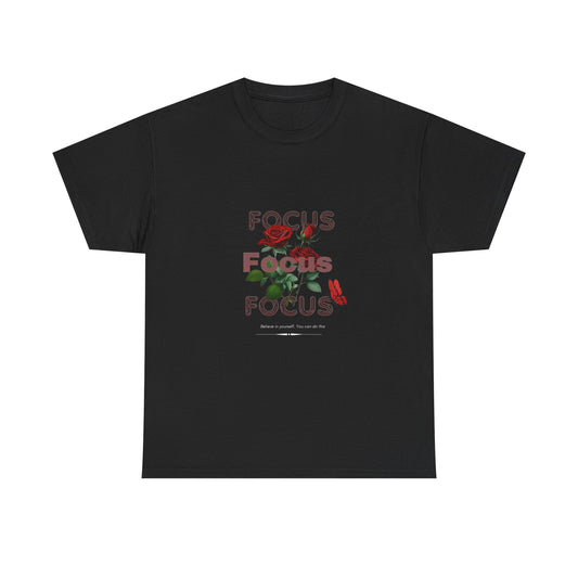 Focus Black Unisex T-shirt