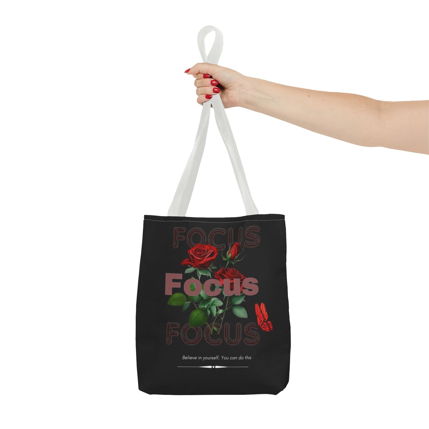 Focus Floral Tote Bag