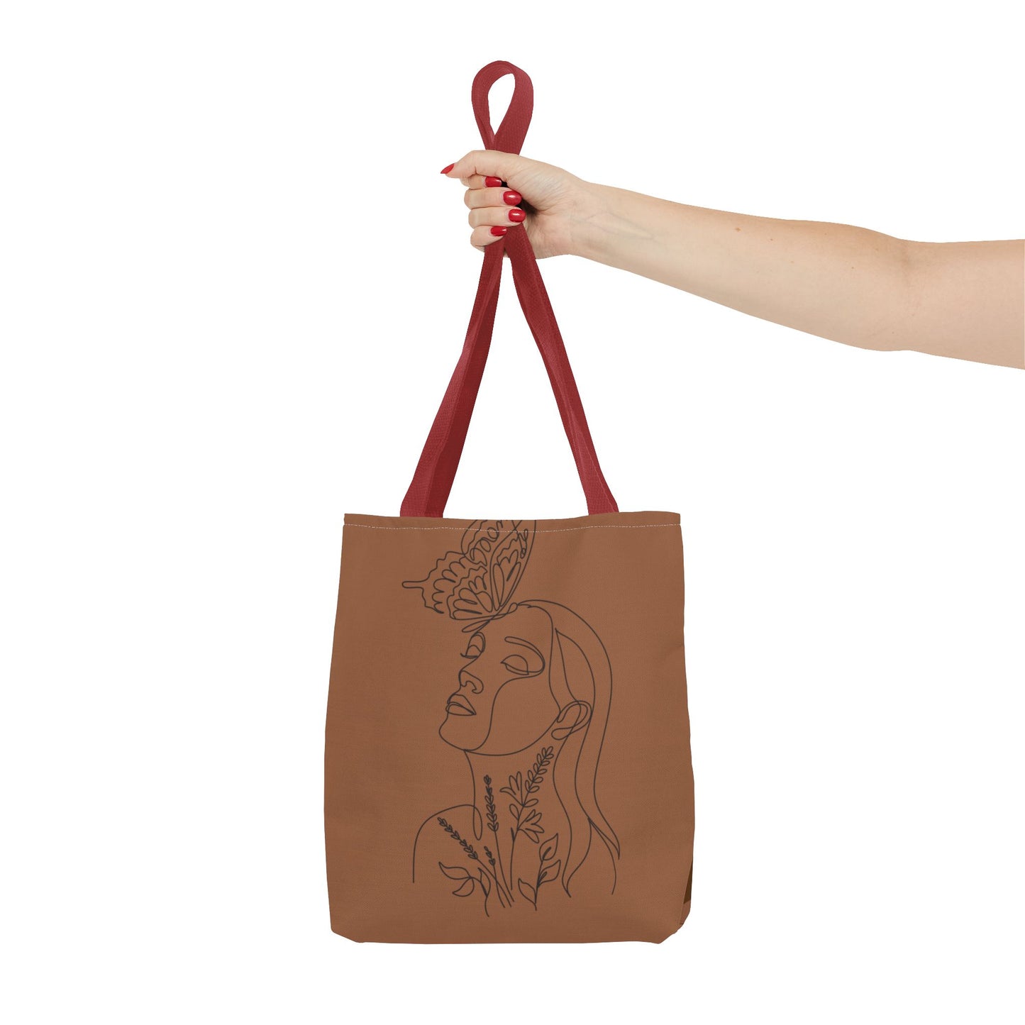 Boho Floral Tote Bag