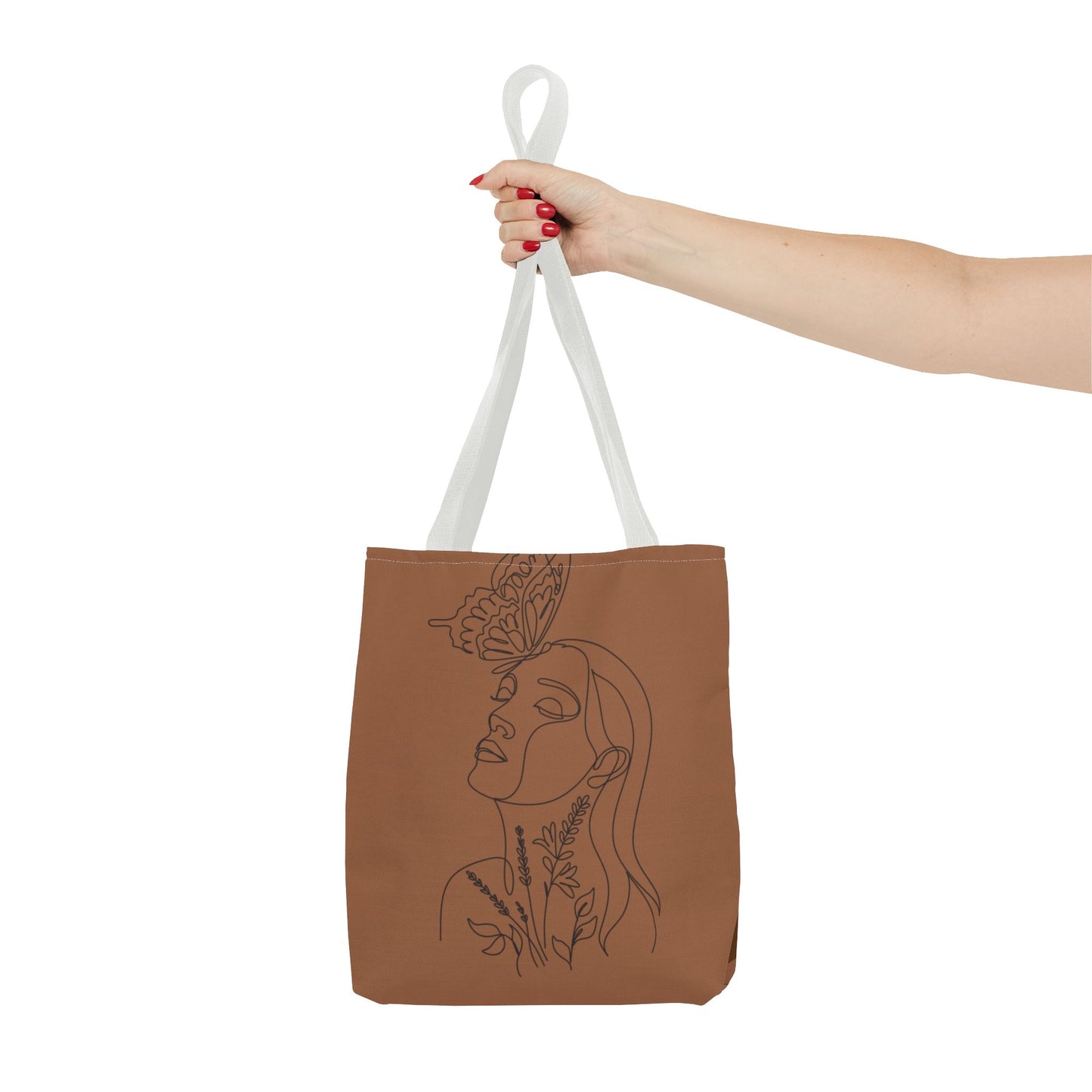 Boho Floral Tote Bag
