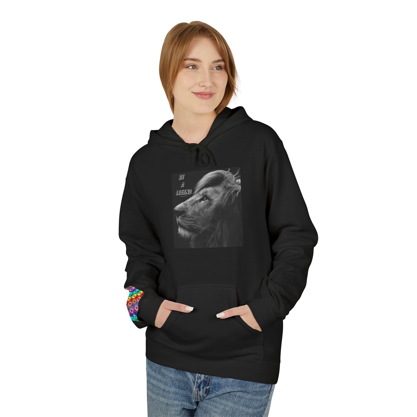 Bold Lion Fleece Hoodie
