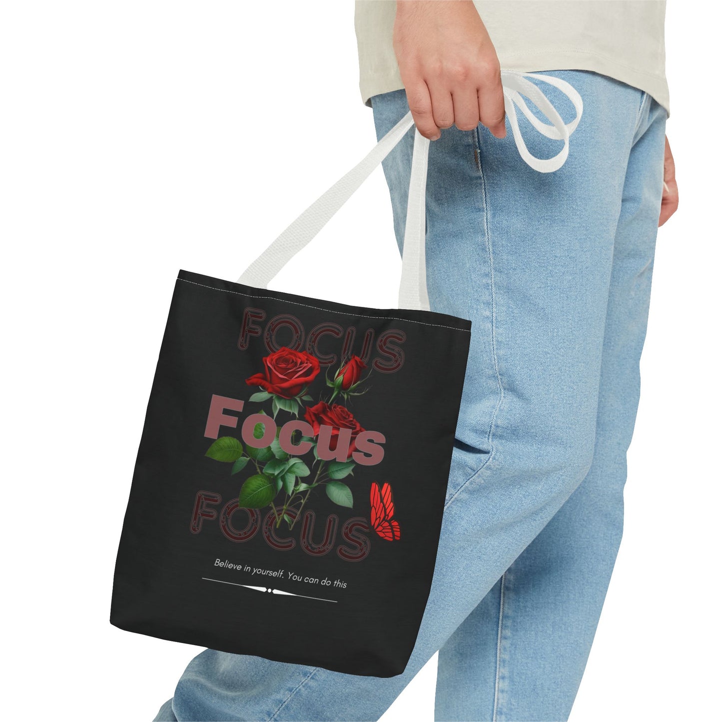 Focus Floral Tote Bag
