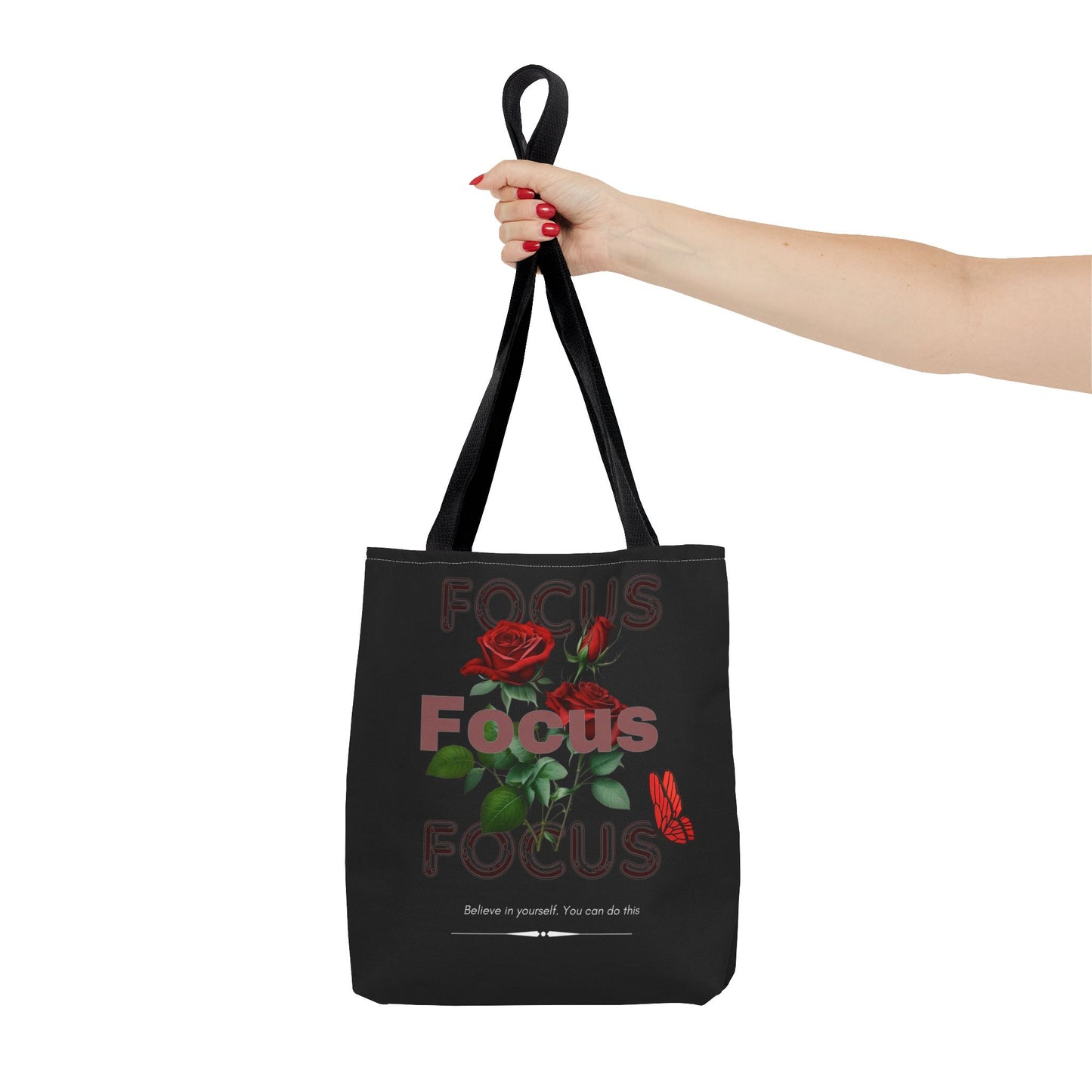 Focus Floral Tote Bag