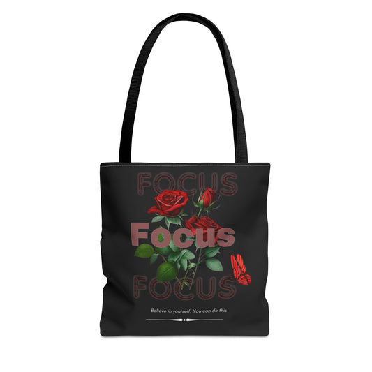 Focus Floral Tote Bag