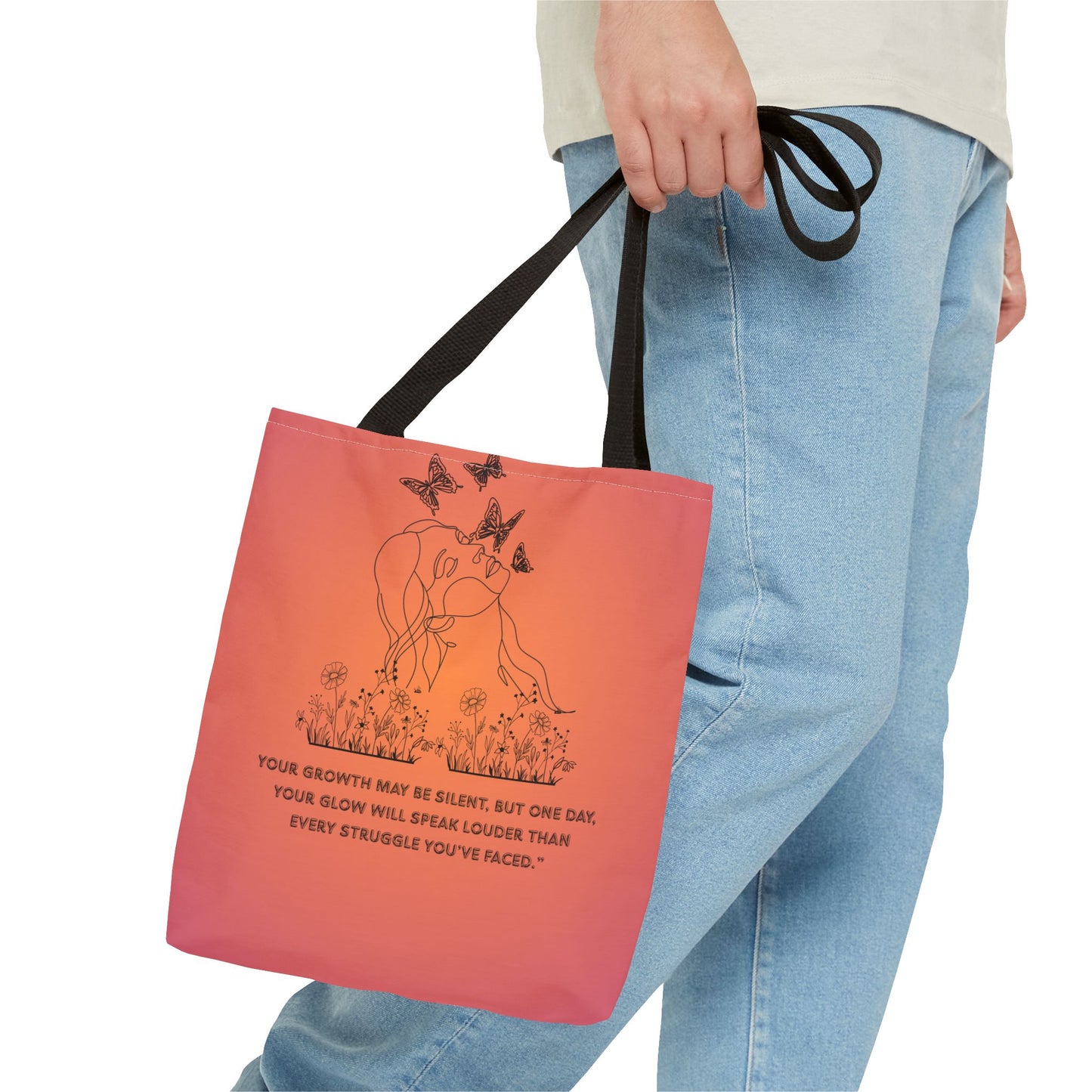 Inspirational Quote Tote bag