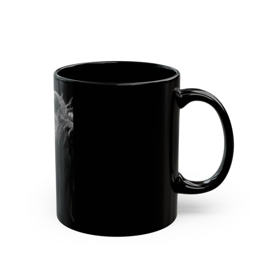 Legendary Lion Black Mug