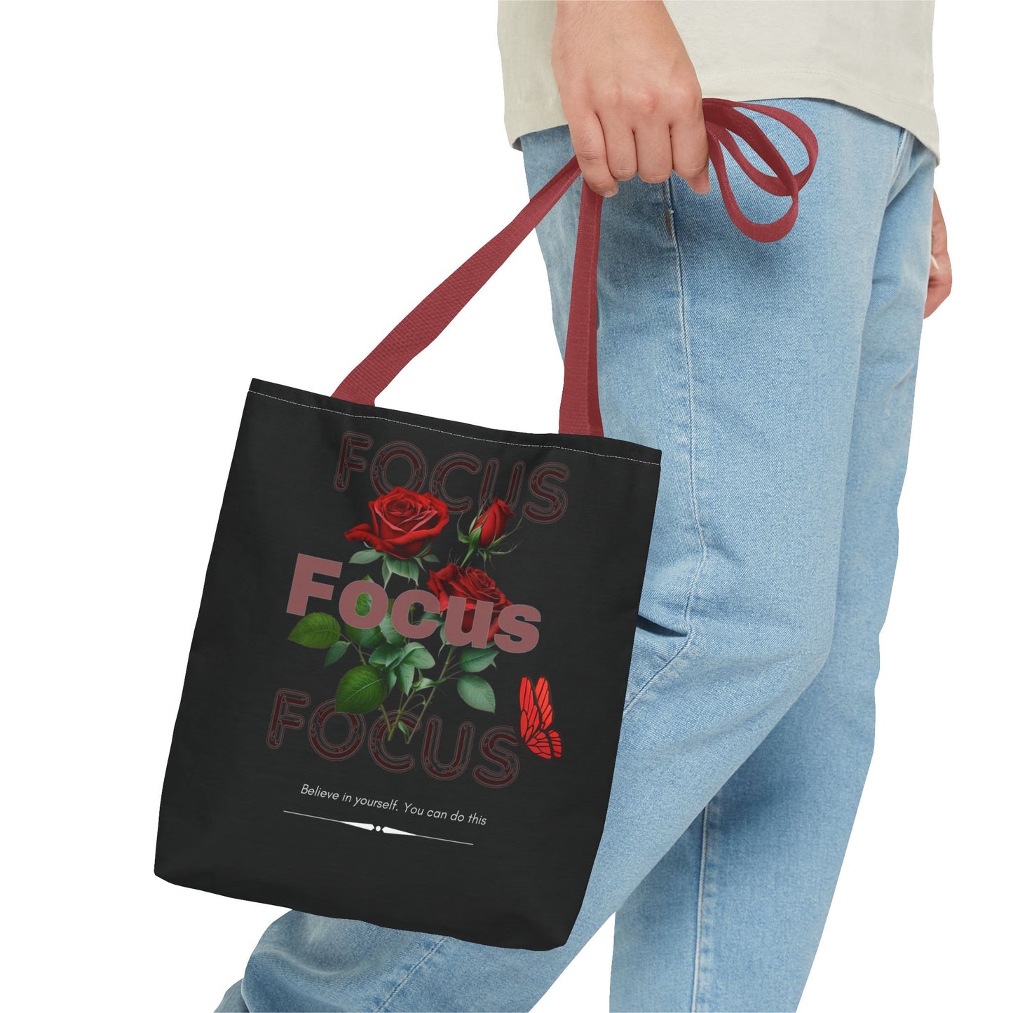 Focus Floral Tote Bag