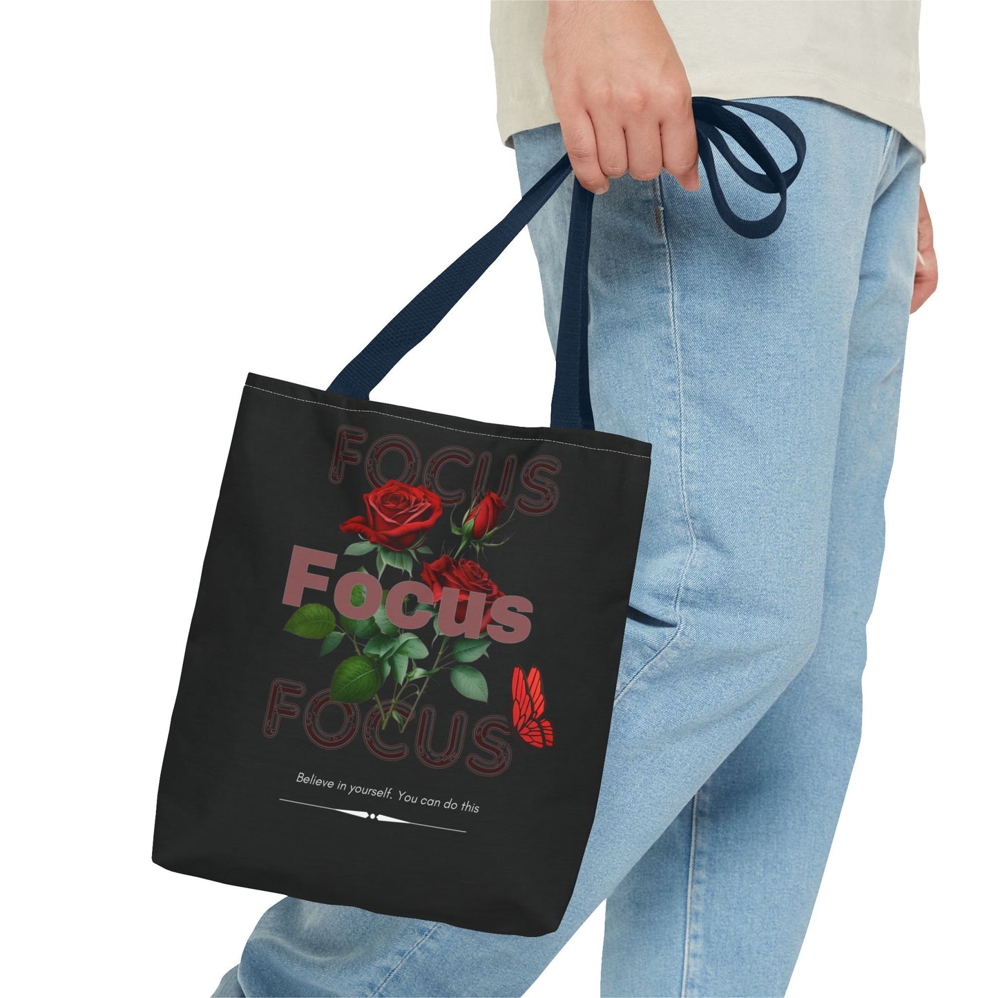Focus Floral Tote Bag
