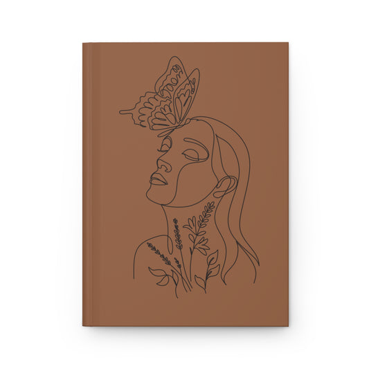 Boho Floral Hardcover Journal