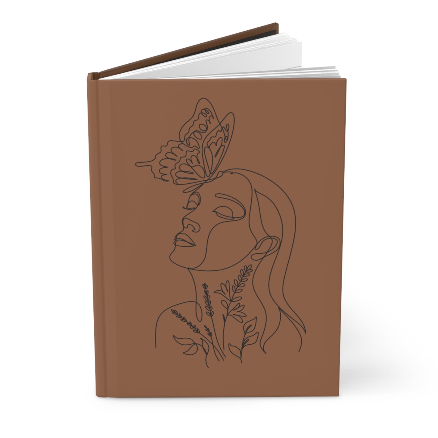 Boho Floral Hardcover Journal