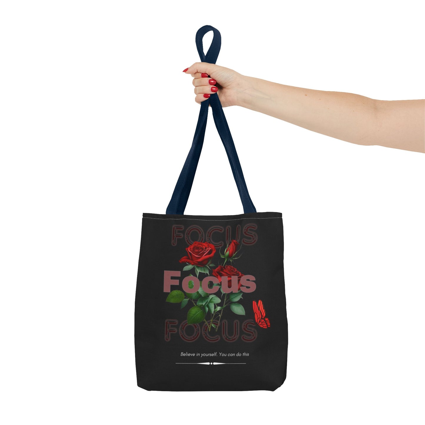 Focus Floral Tote Bag