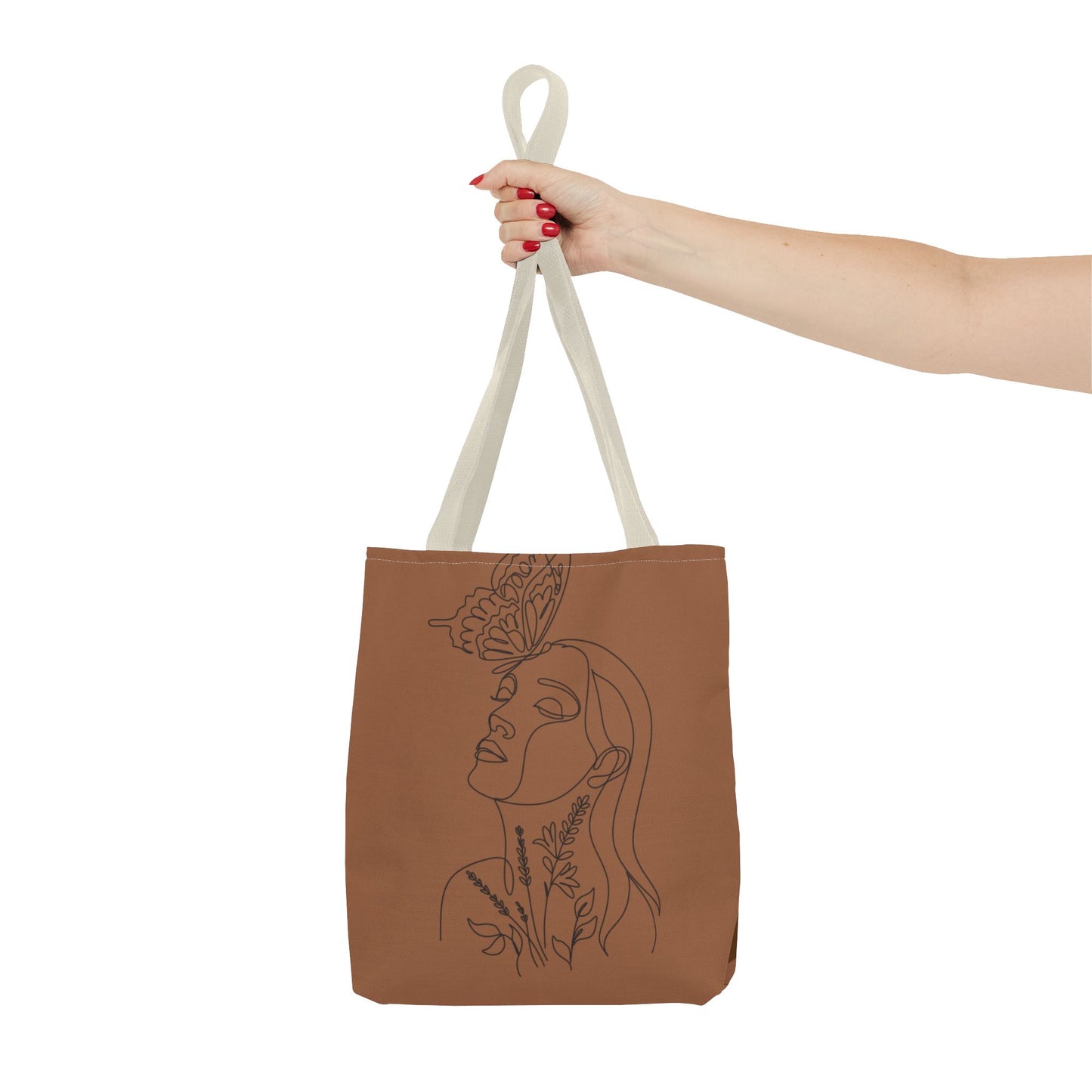 Boho Floral Tote Bag