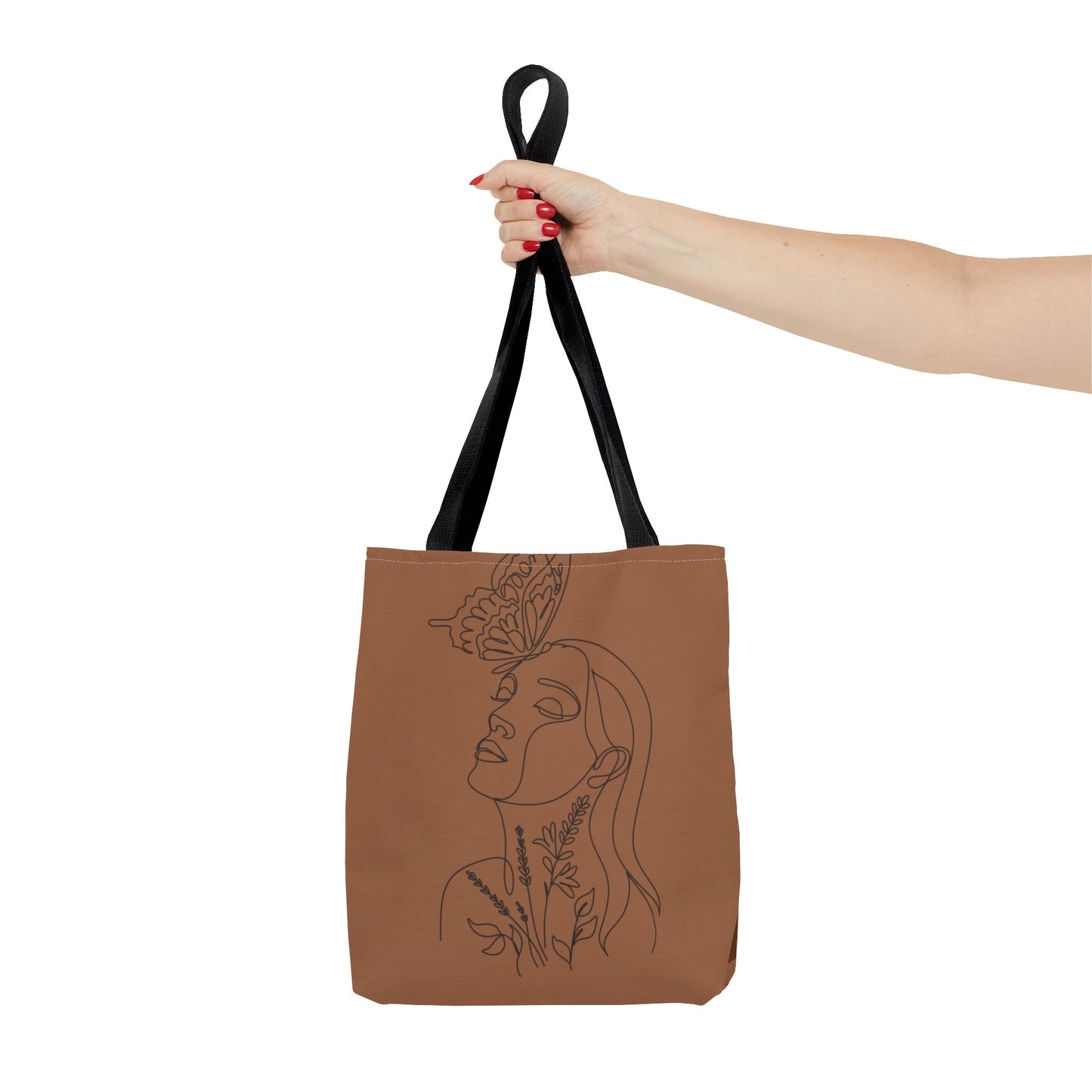 Boho Floral Tote Bag