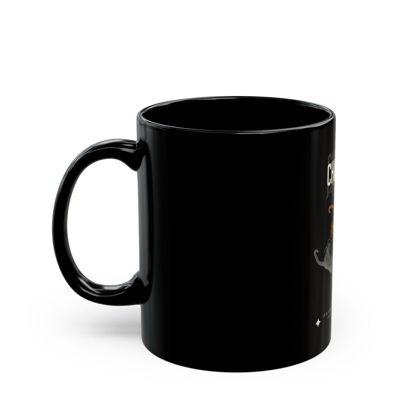 Challenging Black Mug