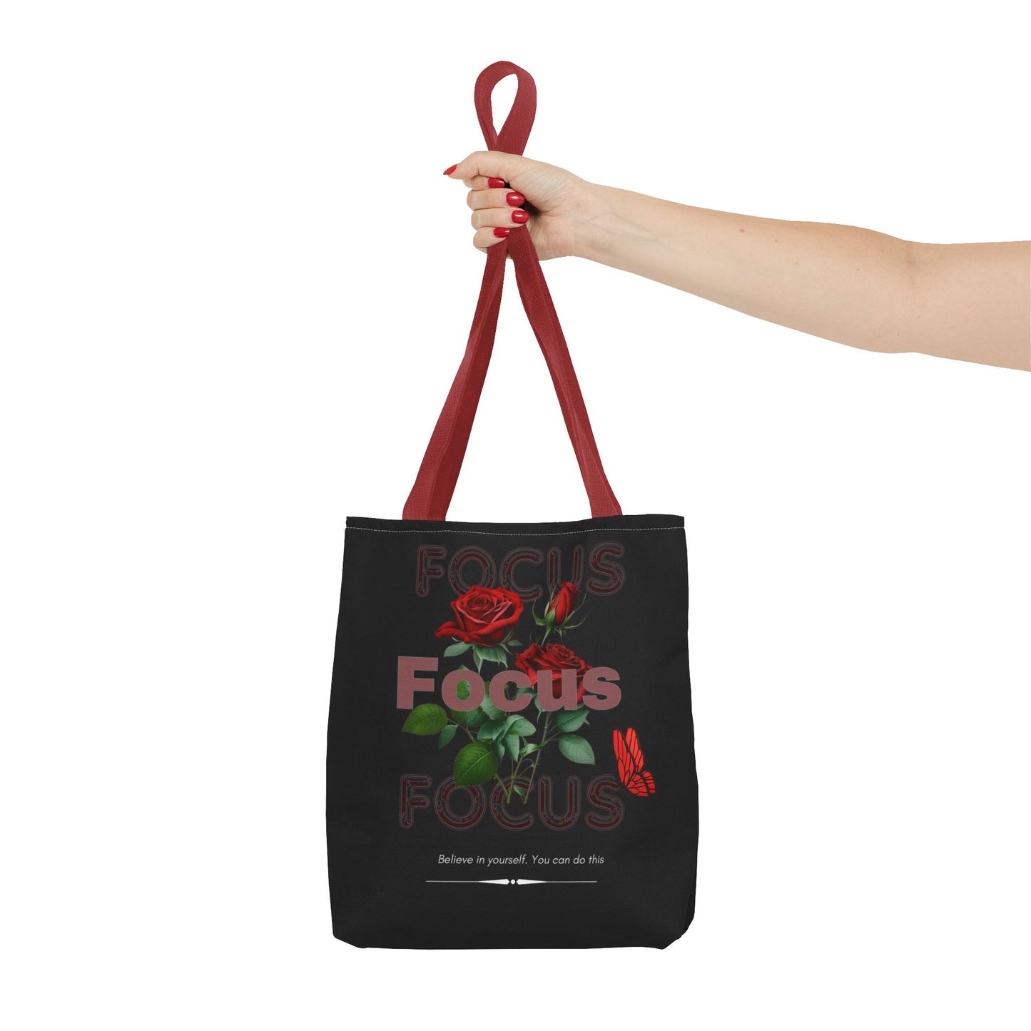 Focus Floral Tote Bag
