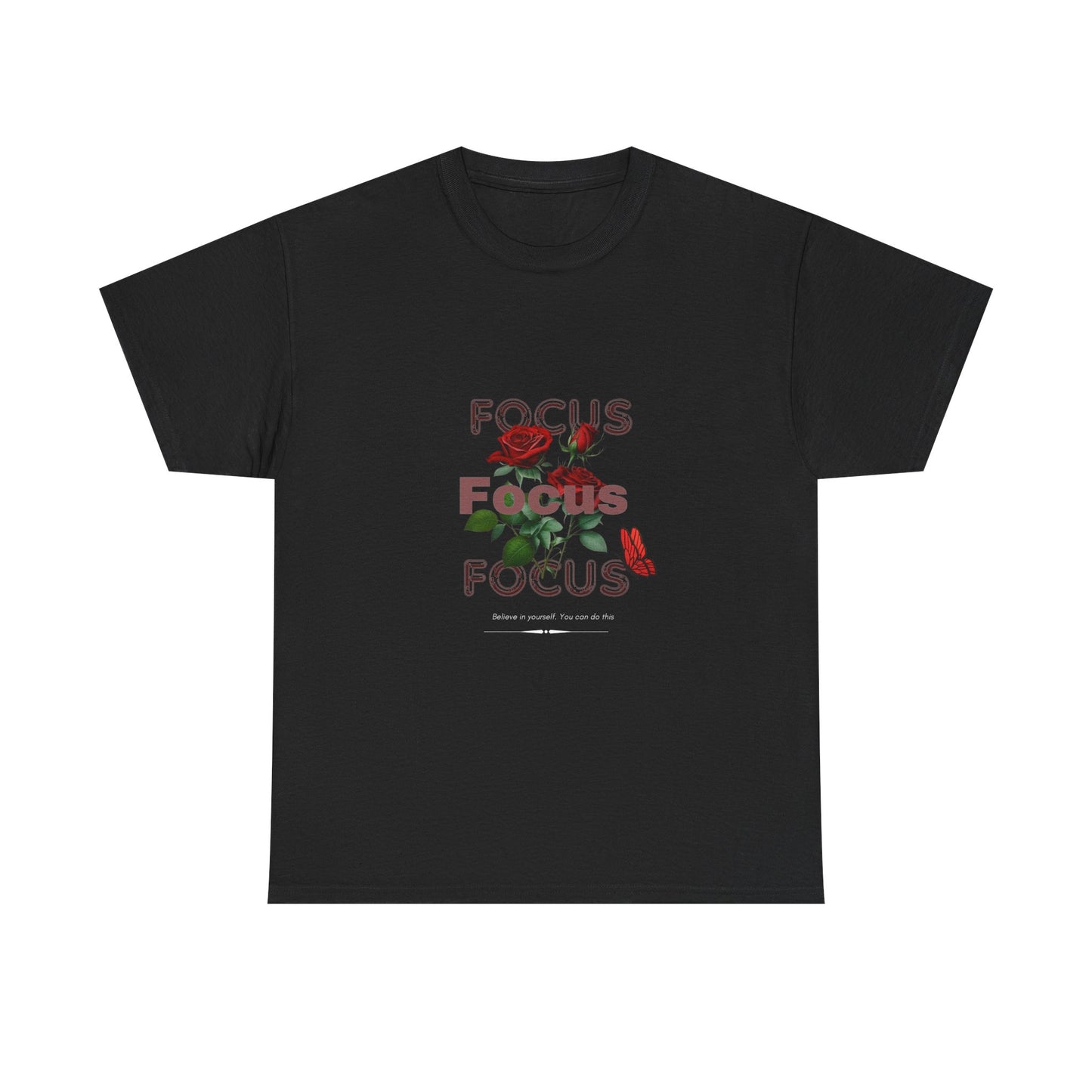 Focus Black Unisex T-shirt