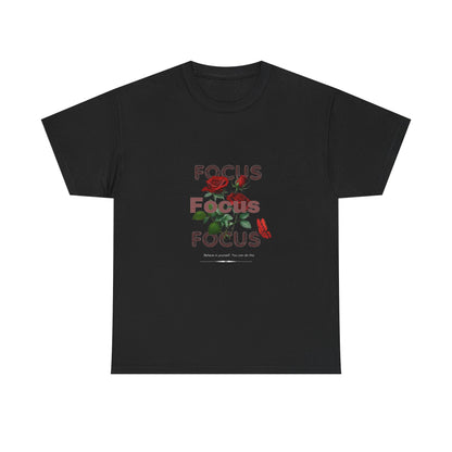 Focus Black Unisex T-shirt