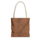 Boho Floral Tote Bag