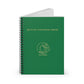 Eco-Friendly Inspirational Spiral Notebook, Green Writing Journal, Perfect for Self-Care, Gifts for Women, Sustainability and Growth