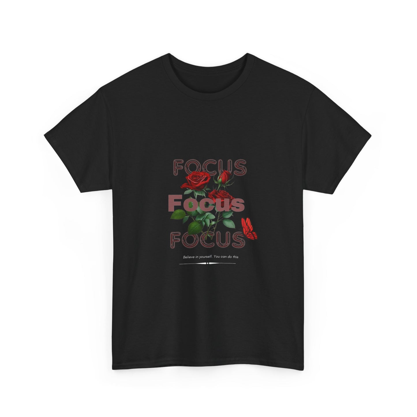 Focus Black Unisex T-shirt