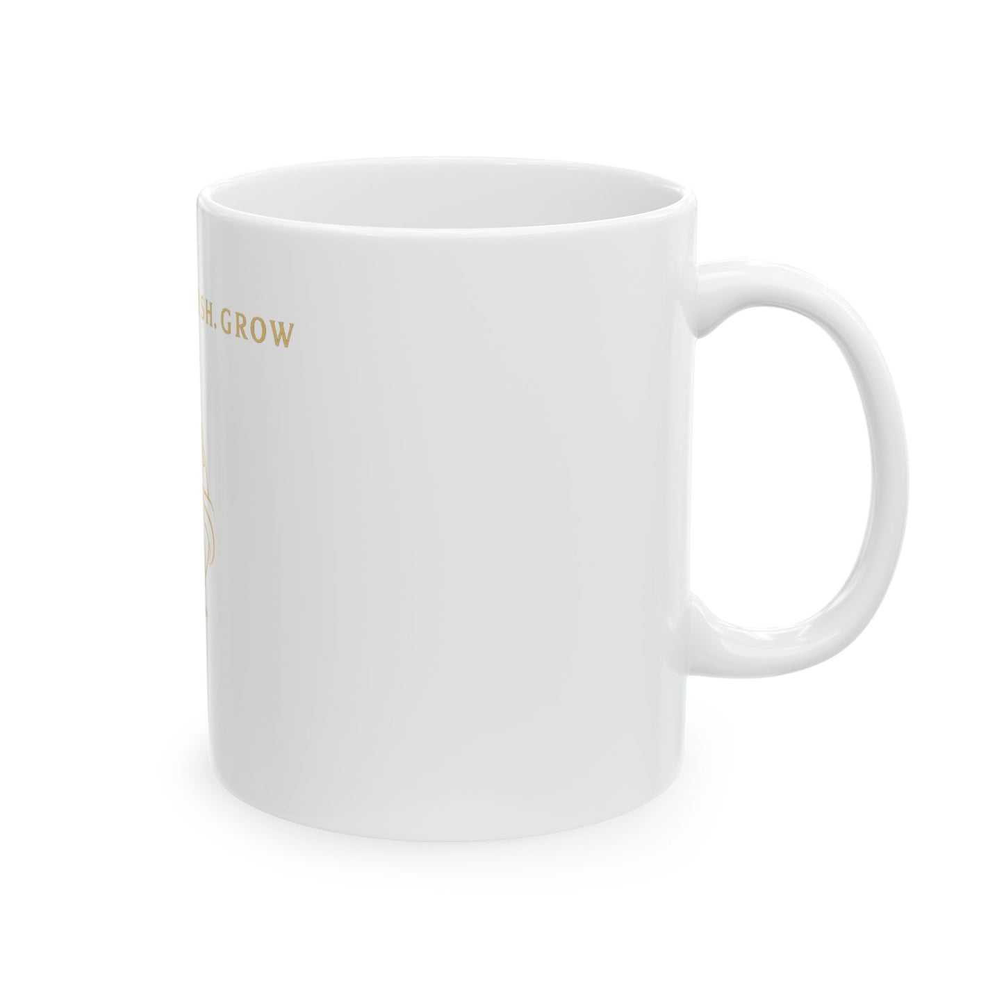 Revive Nourish Grow Ceramic Mug - Inspirational Drinkware for Nature Lovers, Self-Care Gifts, Motivational Coffee Cup, Plant Lover's [...]