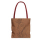 Boho Floral Tote Bag